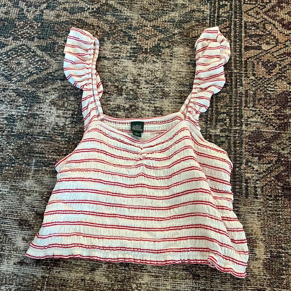 Wild Fable Ruffled Tank